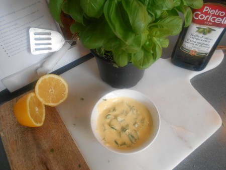 Mayonnaise op basis van olijfolie